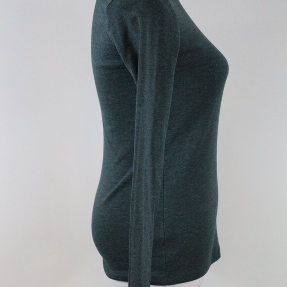 Eddie Bauer Evergreen Long Sleeve Tee Size Small Stretch Cotton Blend Fall Basic - Picture 8 of 11